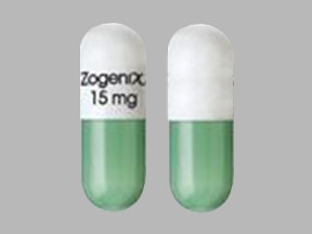 Zohydro ER 15 mg Zogenix 15 mg