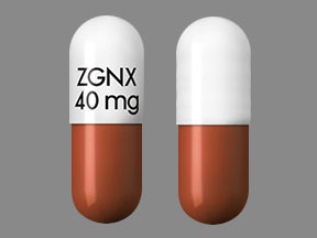 Zohydro ER 40 mg ZGNX 40 mg