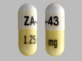 Ramipril 1.25 mg ZA-43 1.25 mg