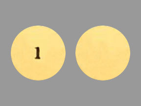 Pill Imprint 1 (Sirolimus 0.5 mg)