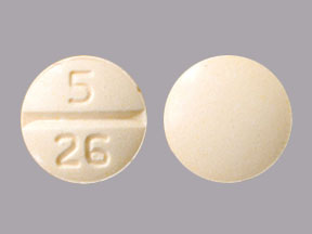 Pill 5 26 Yellow Round is Bumetanide