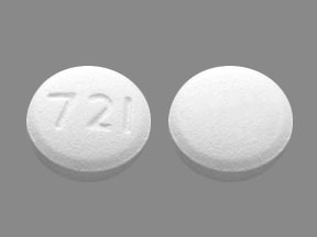 Pill 721 White Round is Nateglinide