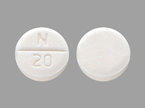 Nadolol 20 mg (N 20)