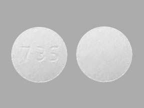 Pill 735 White Round is Voriconazole