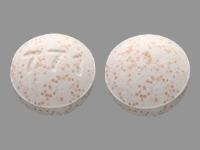 Pill 771 White Round is Lansoprazole Delayed-Release (Orally Disintegrating)