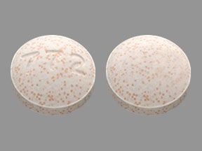 Pill 772 White Round is Lansoprazole Delayed-Release (Orally Disintegrating)