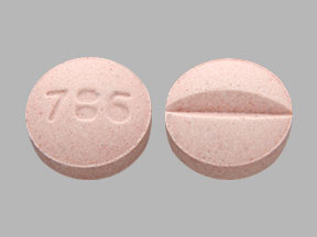 Pill 786 Purple Round is Doxazosin Mesylate