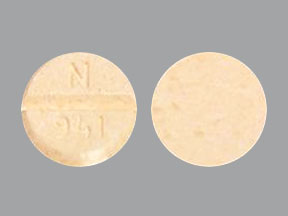 Pill N 941 Peach Round is Dextroamphetamine Sulfate