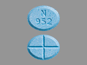 Amphetamine and dextroamphetamine 10 mg N 952