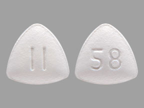 Pill 58 11 White Three-sided is Leflunomide