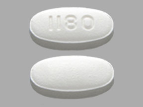 Pill 1180 White Oval is Ambrisentan