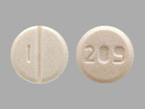 Pill 1 209 White Round is Allopurinol