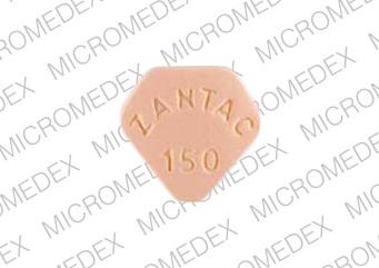 What is the recommended dosage for Zantac 150?