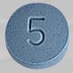 Pill ZAROXOLYN 5 Blue Round is Zaroxolyn