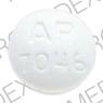 Pill AP 7046 White Round is Captopril