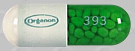 Pill 393 Organon is Zymase 24000 U / 12000 U / 24000 U
