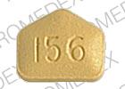 Pill 156 WPPh Yellow Five-sided is Cyclobenzaprine Hydrochloride