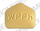 Pill 156 WPPh Yellow Five-sided is Cyclobenzaprine Hydrochloride