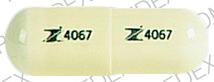 Pill Z 4067 Z 4067 White Capsule-shape is Prazosin Hydrochloride