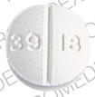Pill 39 18 RUGBY White Round is Hyoscyamine Sulfate