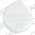 Pill 20 SCHWARZ 620 White Round is Monoket