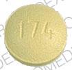 Pill 174 WPPh Yellow Round is Methyldopa