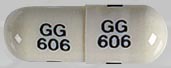 Hydrochlorothiazide and triamterene 25 mg  / 37.5 mg GG 606 GG 606 Front