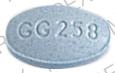 Alprazolam 1 mg GG 258 Front