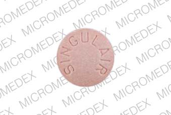 Singulair 5 mg SINGULAIR MRK 275 Front