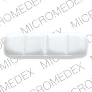 White Xanax Bar No Imprint