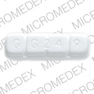 Alprazolam 2 mg GG 249 Front