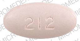 Pill 212 ETHEX Pink Oval is Prenatal MR 90 FE