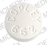 Pill COPLEY 662 White Round is Diltiazem Hydrochloride