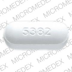 Methocarbamol 750 mg 5382 DAN DAN Back