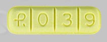 Xanax brand yellow tablets have an imprint with the strength in yellow pill. 