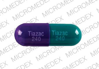 Tiazac 240 mg Tiazac 240 Tiazac 240 Front