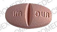 Pill IM DUR 30 30 Pink Oval is Imdur