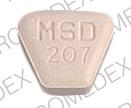 Prinivil 20 mg PRINIVIL MSD 207 Front