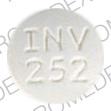 Cyclobenzaprine hydrochloride 10 mg INV 252 Front