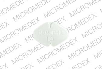 Monopril 10 mg BMS MONOPRIL 10 Front