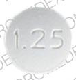 Glyburide 1.25 mg N 342 1.25 Back