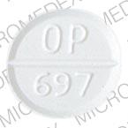 Urecholine 5 mg OP 697 Front