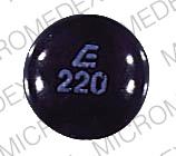 Pill E 220 Blue Round is Uridon modified