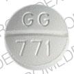 Glipizide 5 mg GG 771 Front