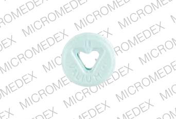 Pill ROCHE ROCHE VALIUM 10 Blue Round is Valium