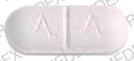 A A Pill Images White Elliptical Oval