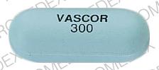 Pill VASCOR 300 Blue Oval is Vascor