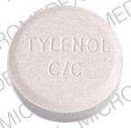 Tylenol cold plus cough children's  TC/C TYLENOL C/C Back