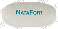 Pill NATAFORT White Oval is Natafort