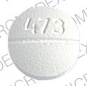 Pill 473 R White Round is Verapamil Hydrochloride